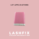 Lip applicators - perfect for cleansing lashes